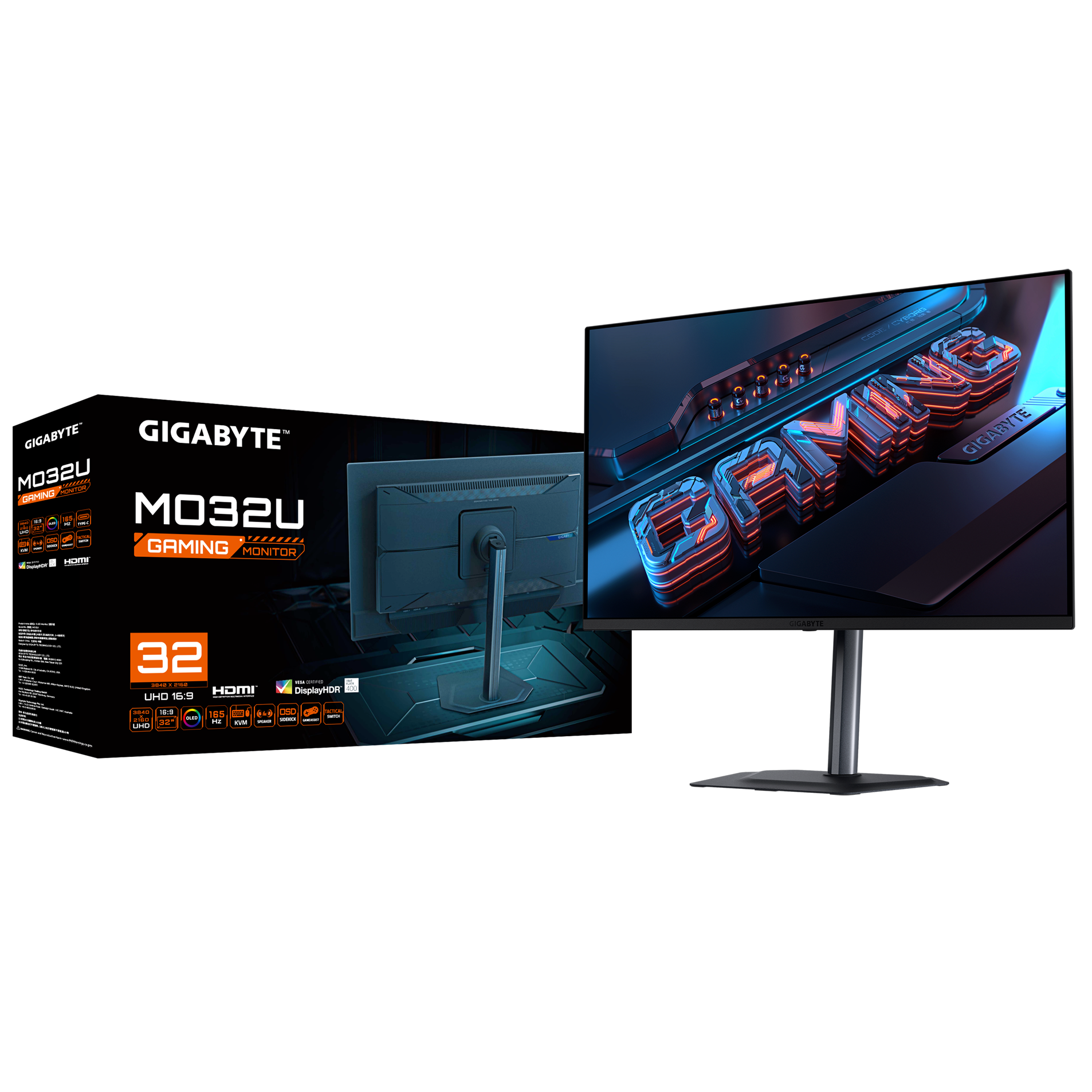 GIGABYTE MO32U2 - 32" QD-OLED 4K 240Hz